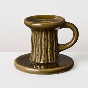 Hearth & Hand - Fall Ceramic Taper Candle Holder | New